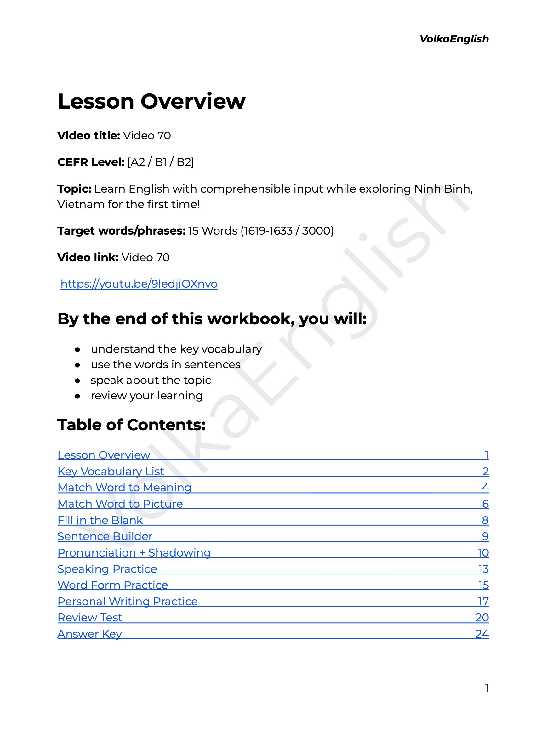 Video 70 Study Pack product image (2)