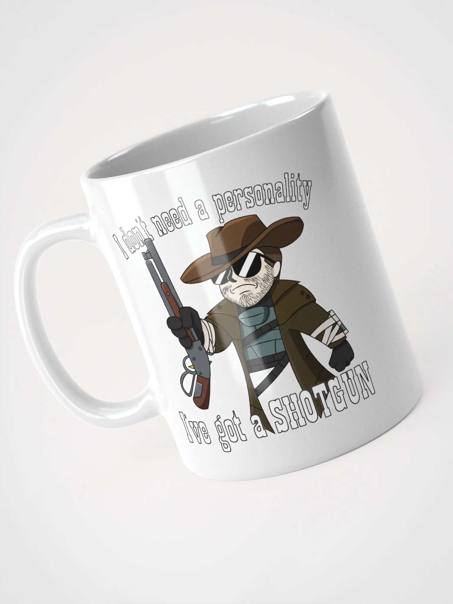 I Don't Need a Personality White Mug product image (3)
