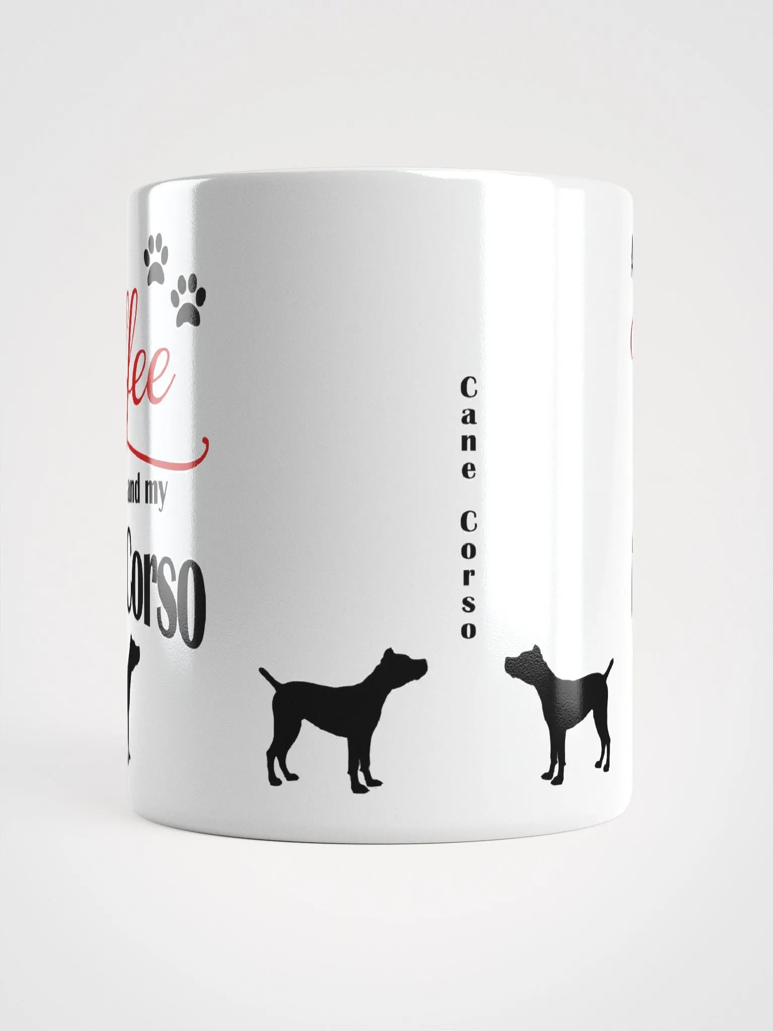 Coffee and my Cane Corso Mug product image (5)