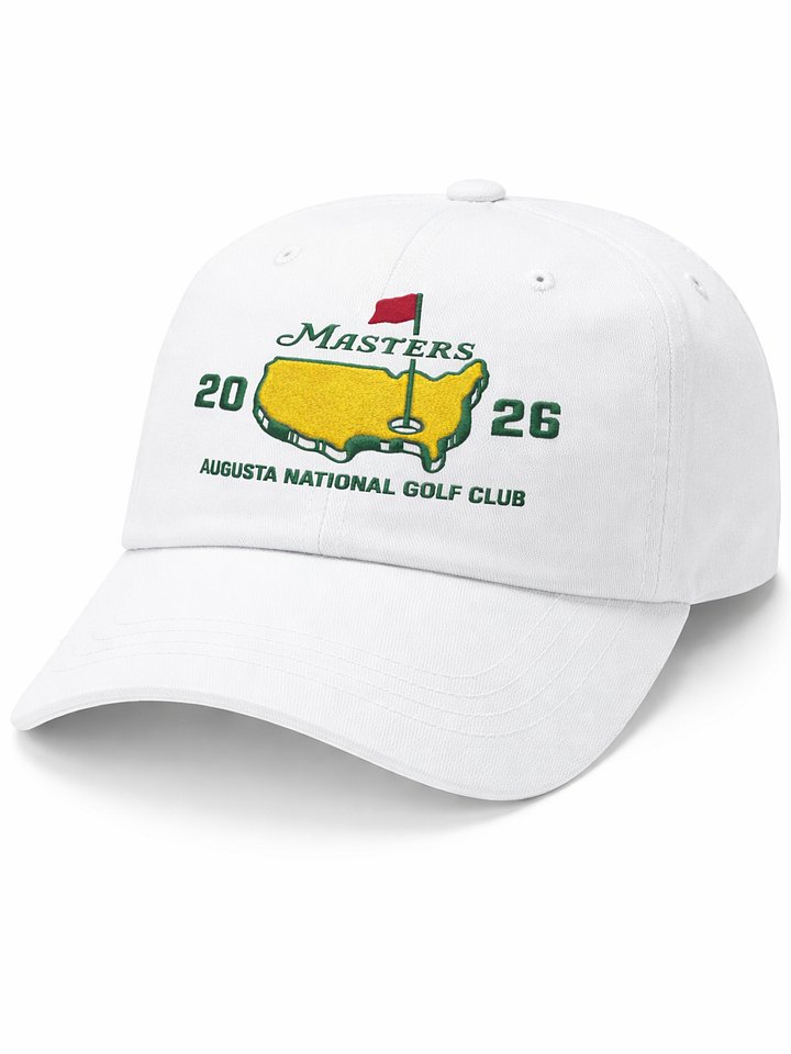 Premium 2026 Masters Embroidered Golf Hat | Luxury Augusta National Dad Cap product image (2)