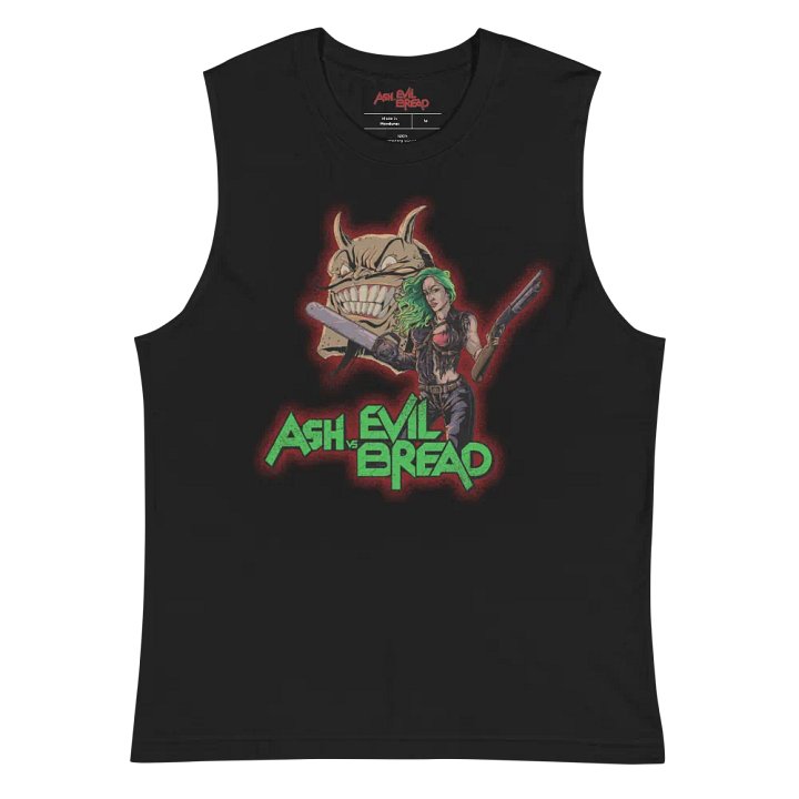 ASHvsEVILBREAD - Breadites Muscle Tee product image (2)