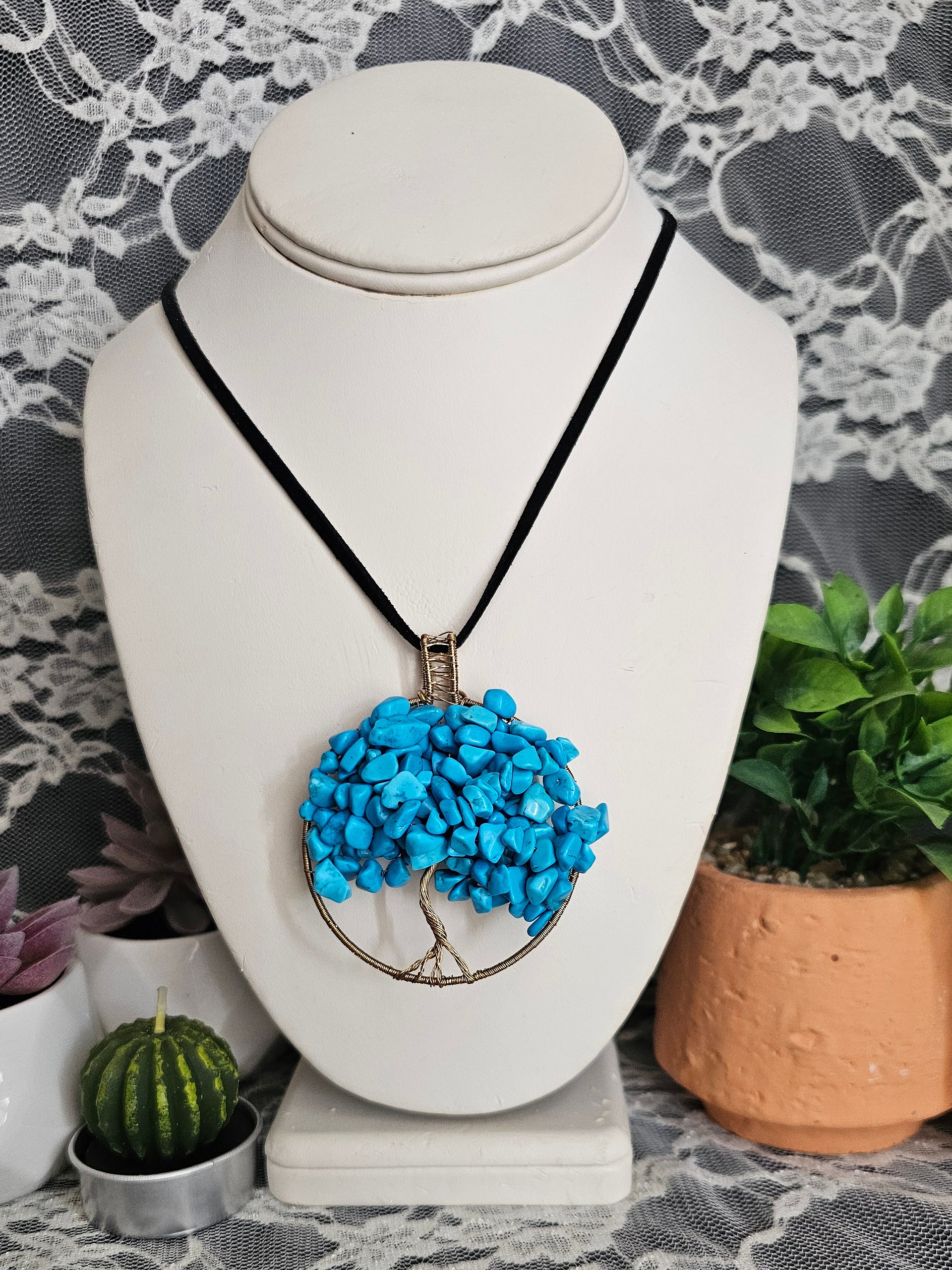 Chalk Turquoise Tree of Life product image (1)