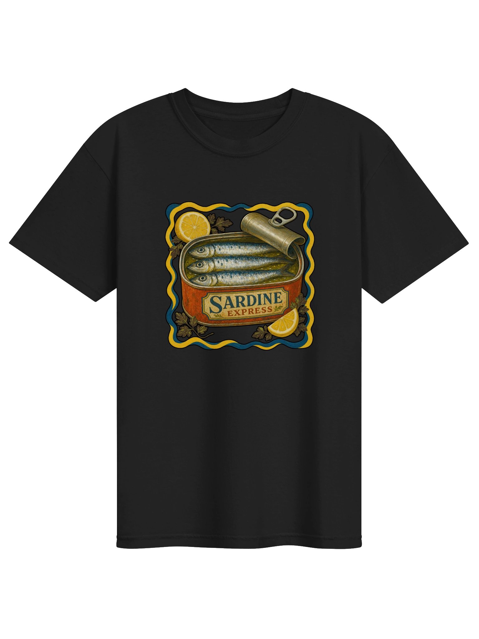 Sardine Express Graphic T-Shirt product image (3)