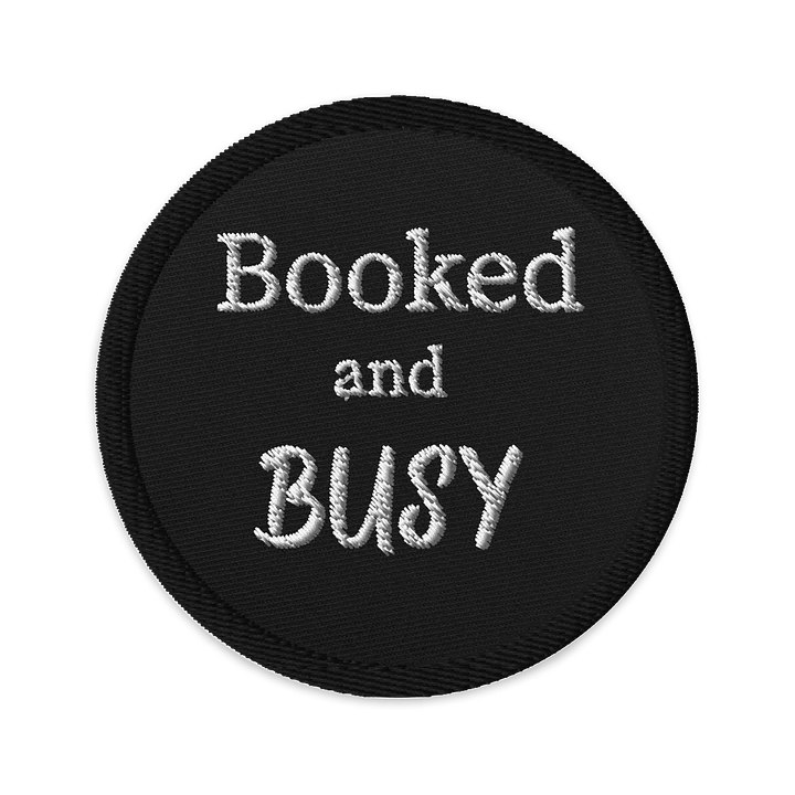 Booked & Busy Patch product image (1)