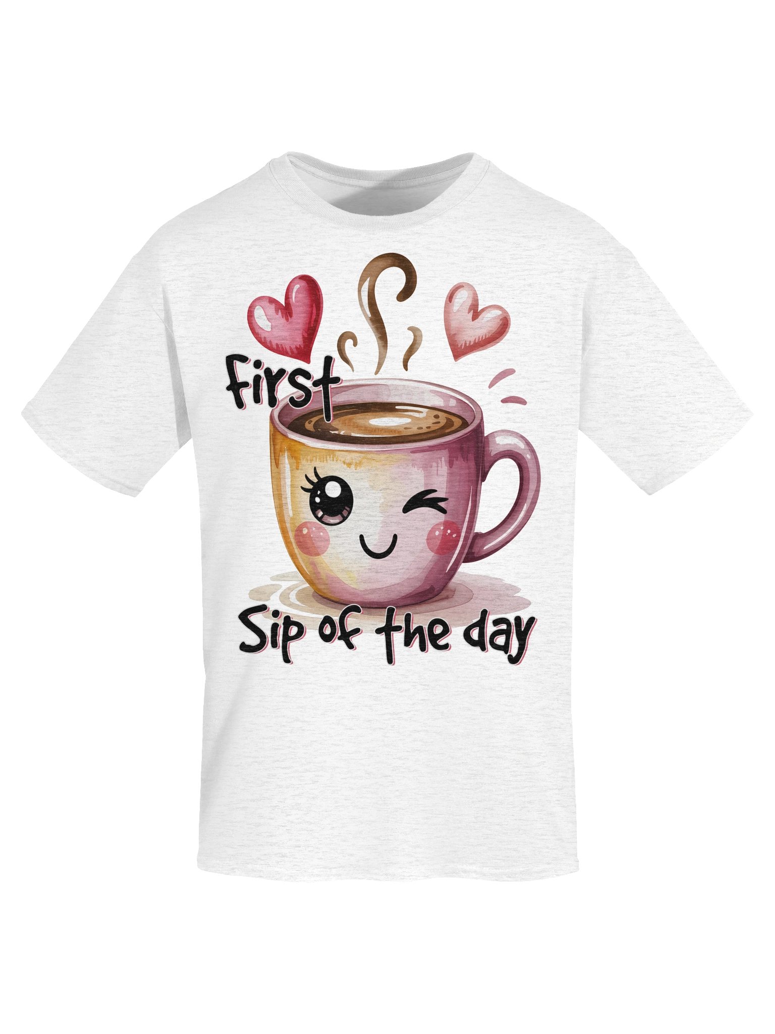 First Sip Of The Day Coffee T-Shirt product image (5)