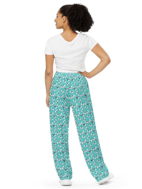 Cutieface Westies Wide-Leg Pants product image (2)