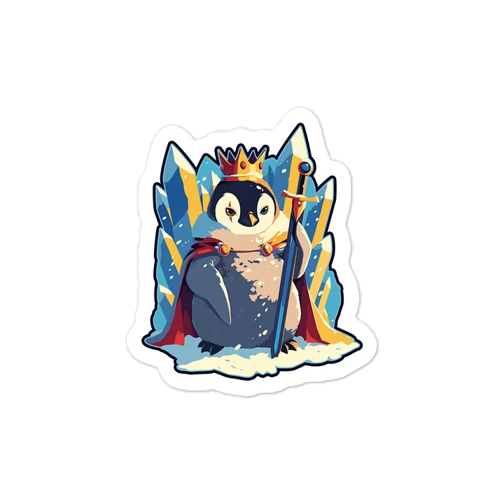 King Penguin Sticker product image (1)