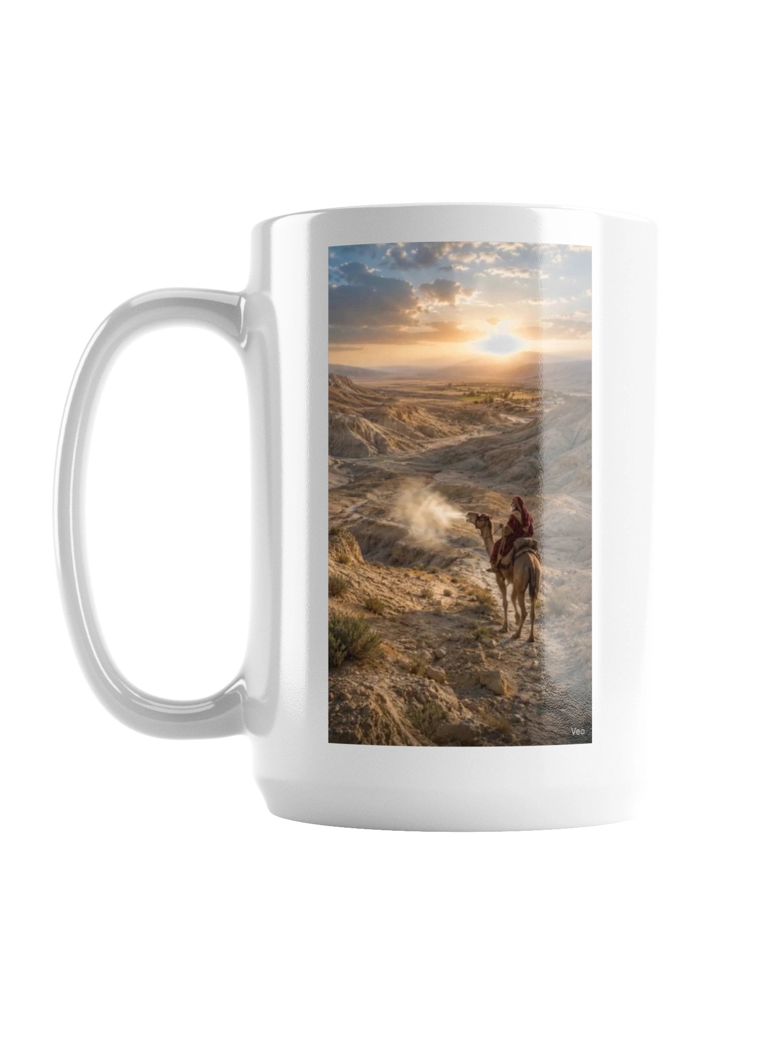 JOURNEY TO UZ - DESERT MORNING 15 oz. Coffee Mug product image (1)