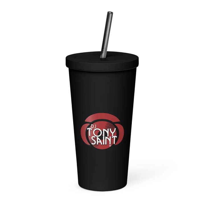 DJ Tony Saint- Insulated Tumbler with a Straw product image (1)