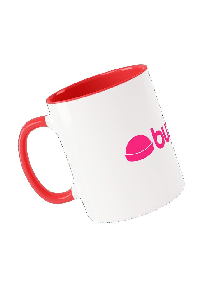 BuzzIn Red Color Block Mug product image (2)