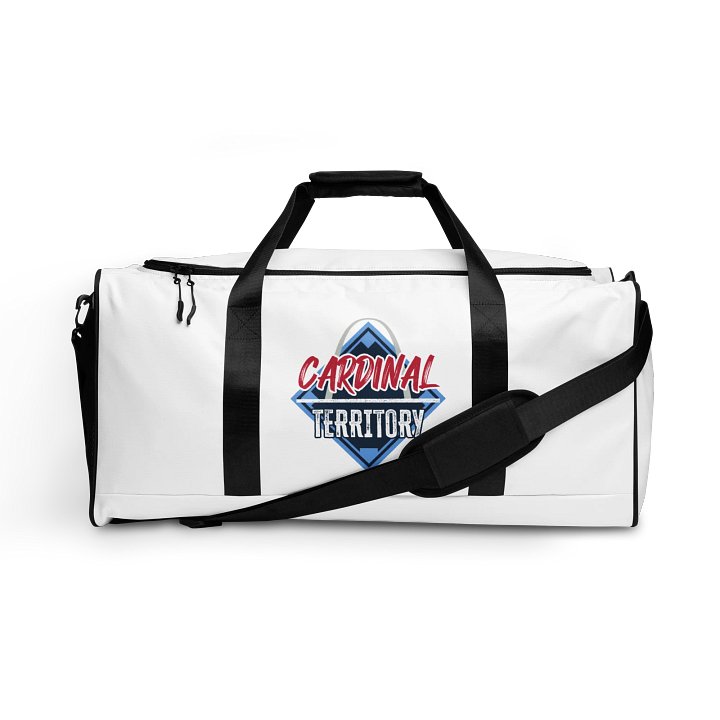 White Duffle Bag product image (1)