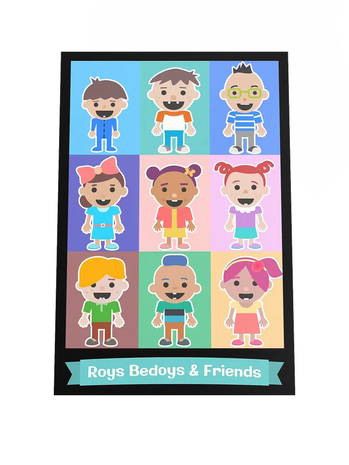 Roys Bedoys & Friends Vibrant Matte Poster product image (1)