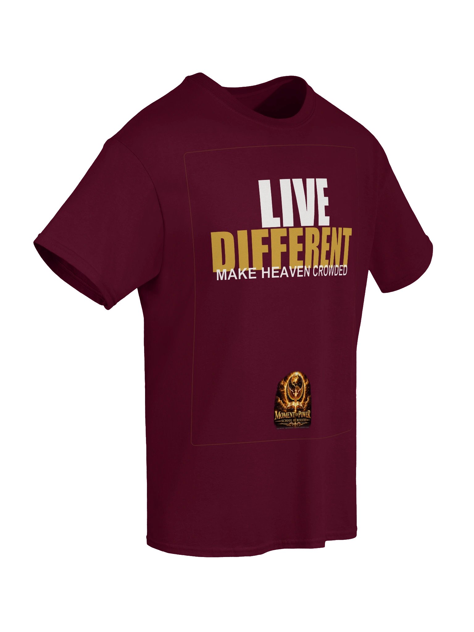 Live Different — Make Heaven Crowded Tee product image (76)