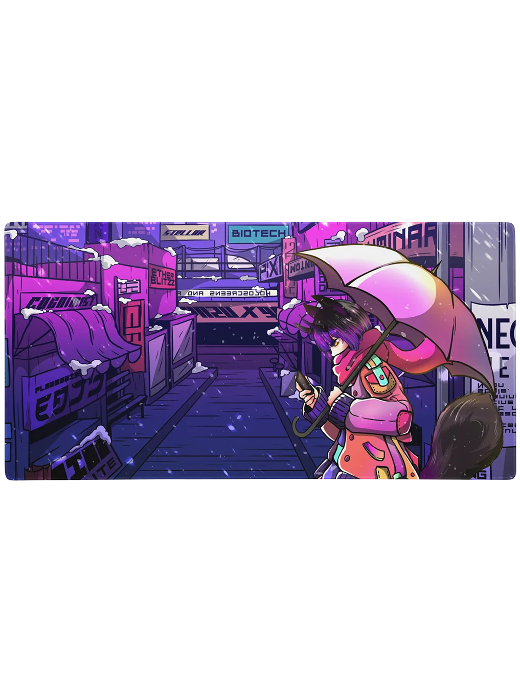 Winter Nights Gaming Desk Pad product image (1)