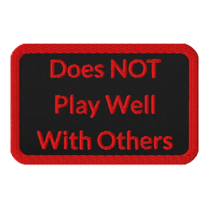 Warning Patch product image (1)