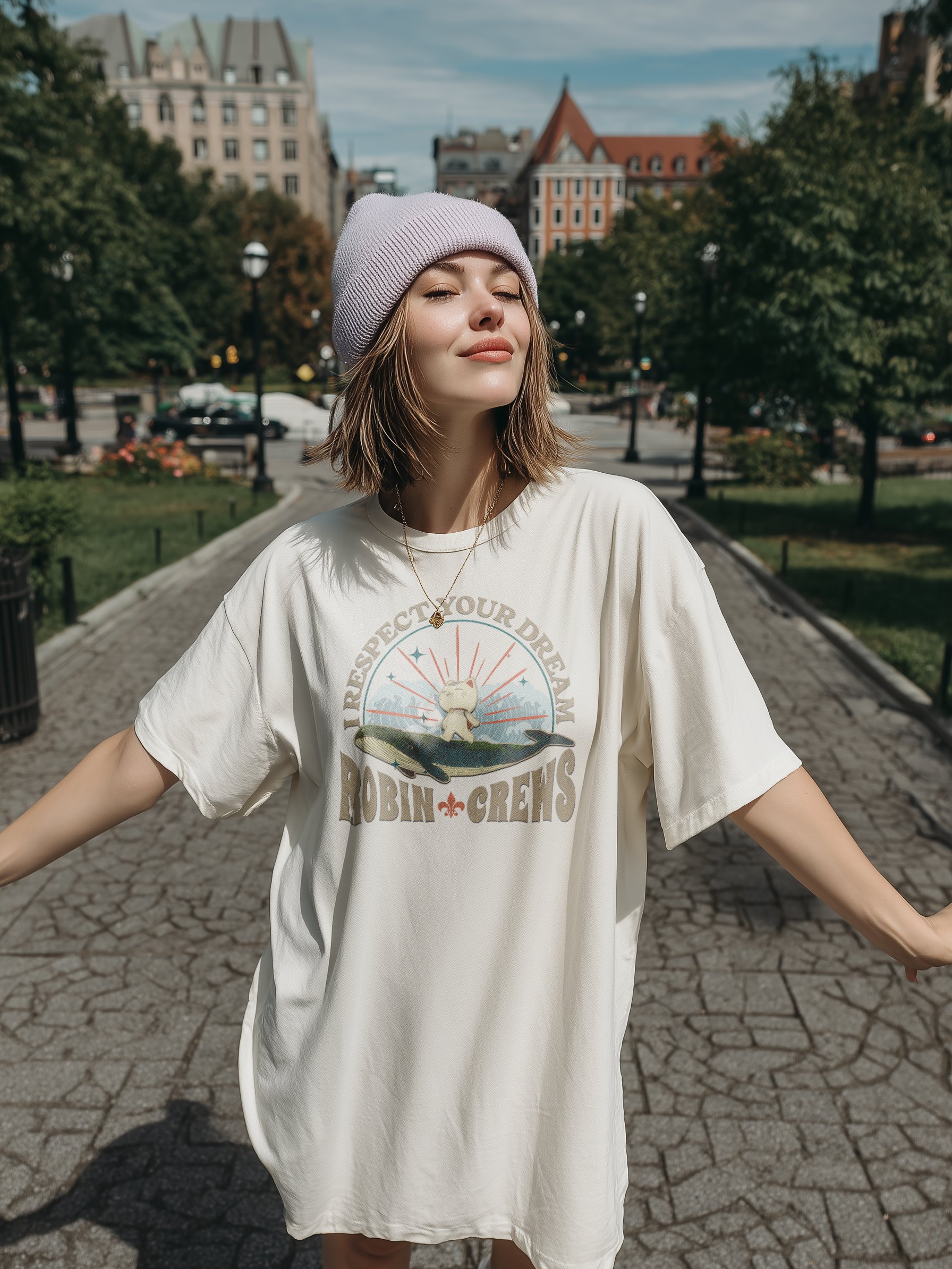 I Respect Your Dream Whale Cat T Shirt product image (3)