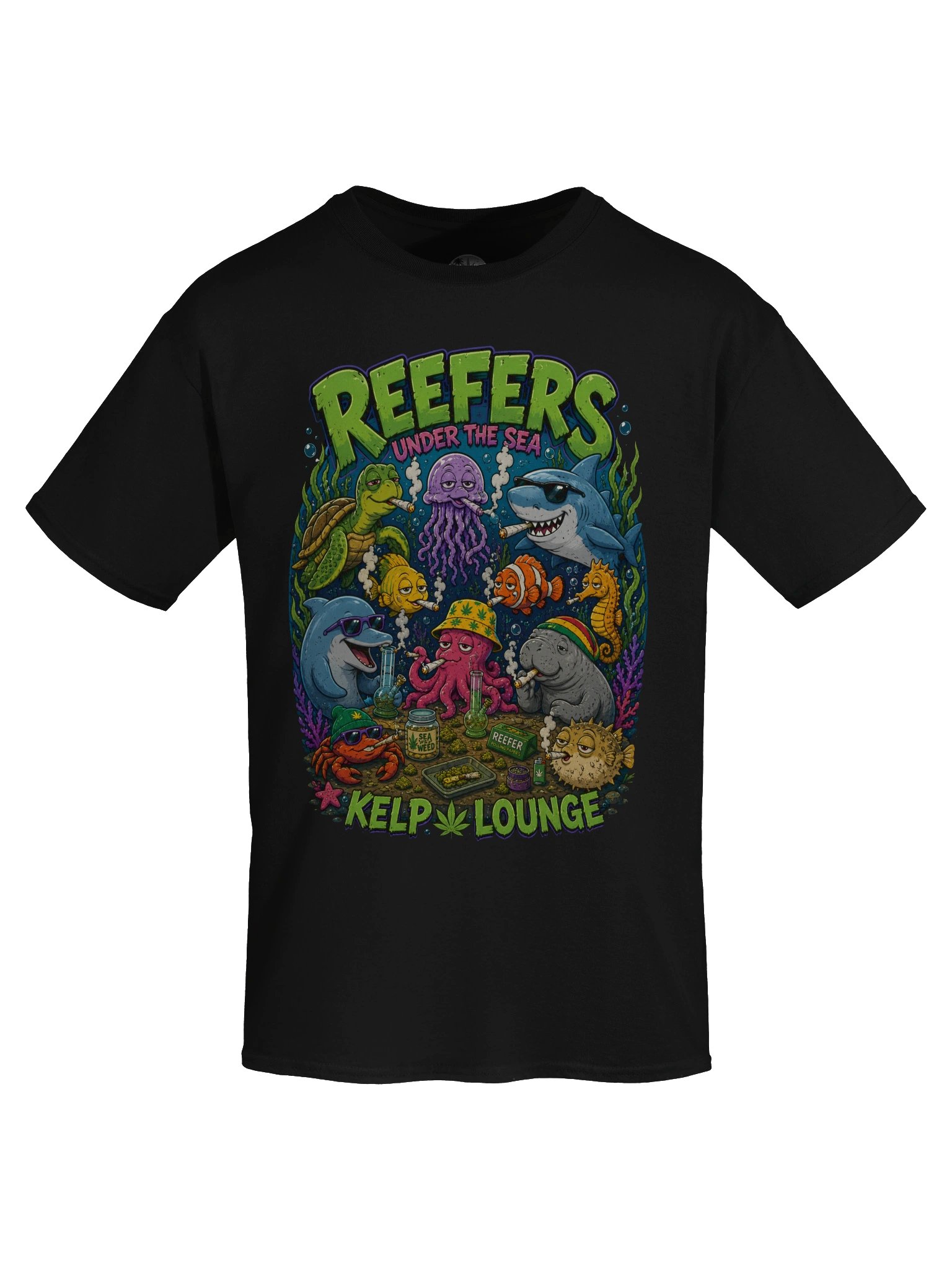 REEFERS Under the Sea — Kelp Lounge Graphic Tee product image (5)
