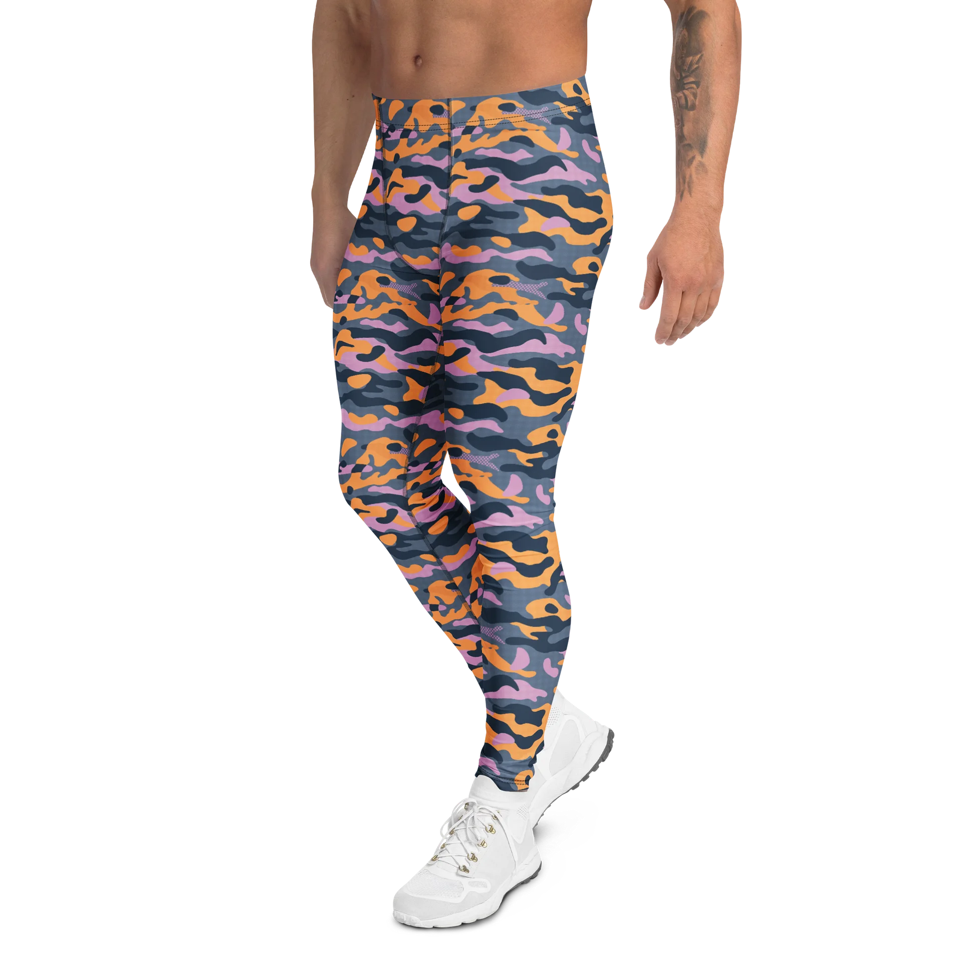 Comfortable Men’s Leggings with Camouflage Print product image (4)