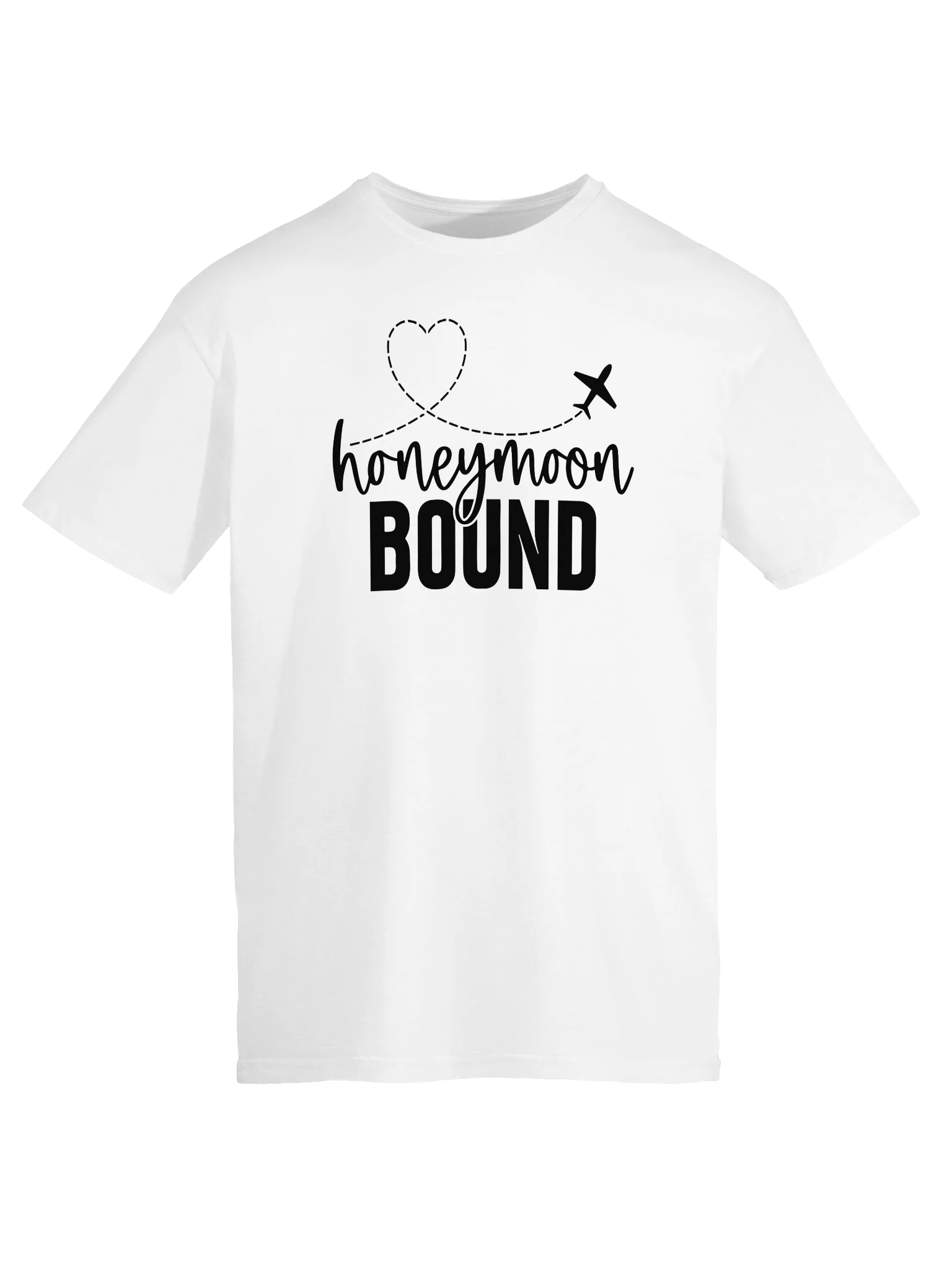Honeymoon Bound T-Shirt | Newlywed Travel Tee product image (5)