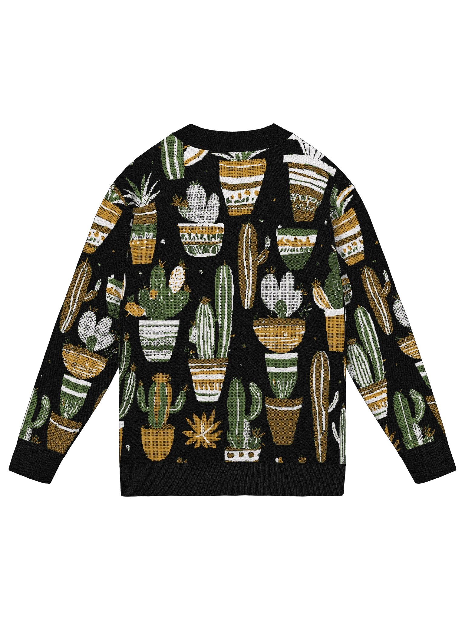 Cactus Pattern Cardigan No Pockets product image (7)