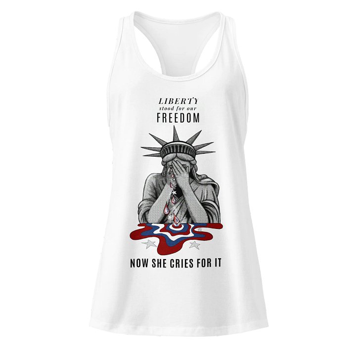 Civil Unrest - Lady Liberty Crying Tank product image (2)
