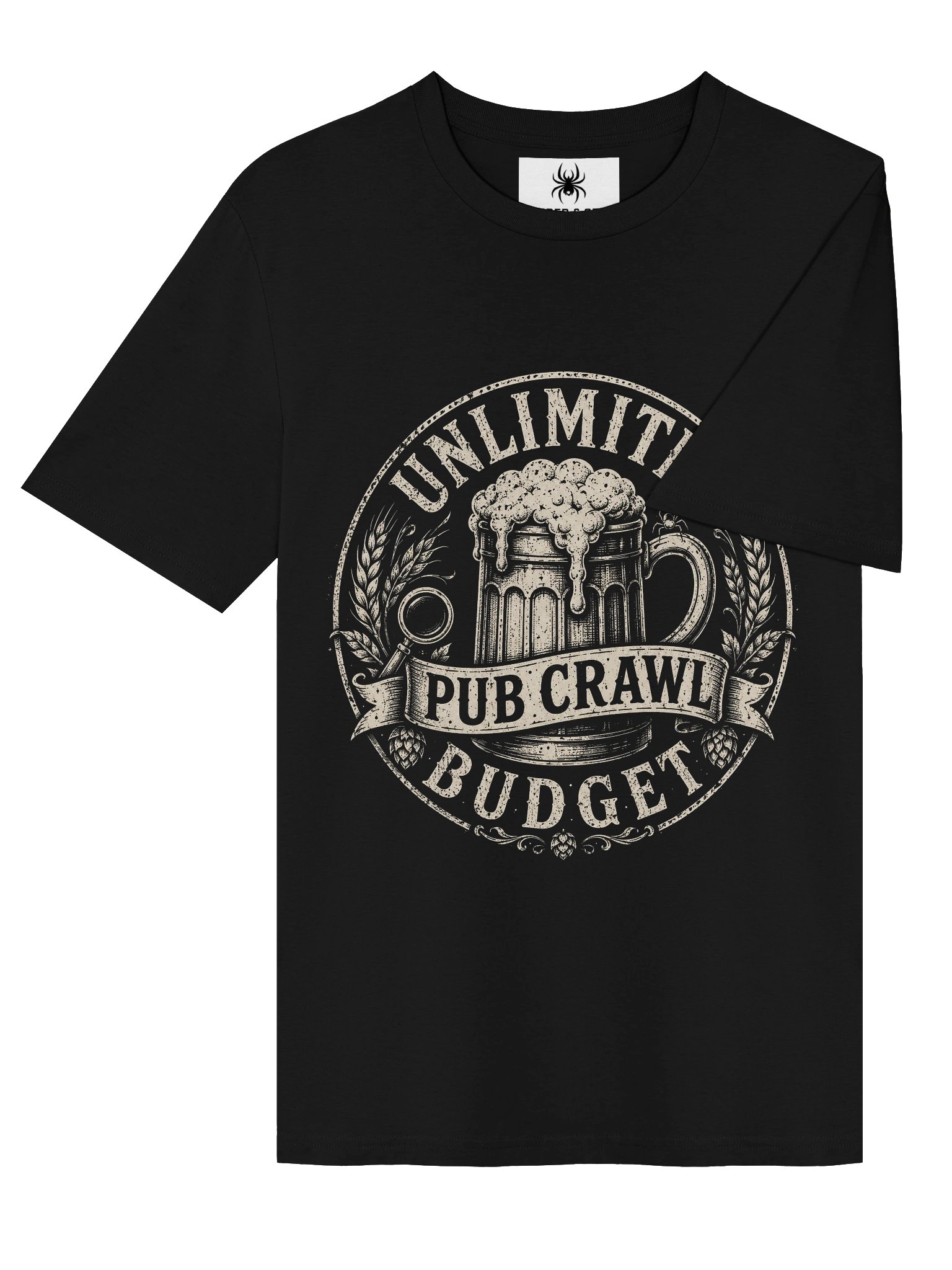 UNLIMITED CRAWL BUDGET — Vintage Badge Tee product image (5)