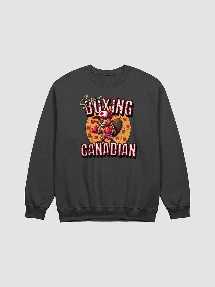 Super Boxing Canadian Beaver Crewneck Sweatshirt product image (1)
