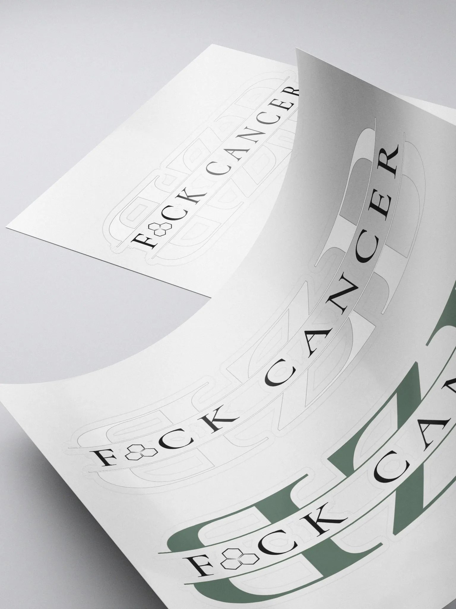 F Cancer Sticker product image (4)