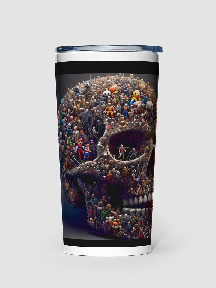 Pop Culture Skull 20oz Stainless Steel Tumbler product image (1)