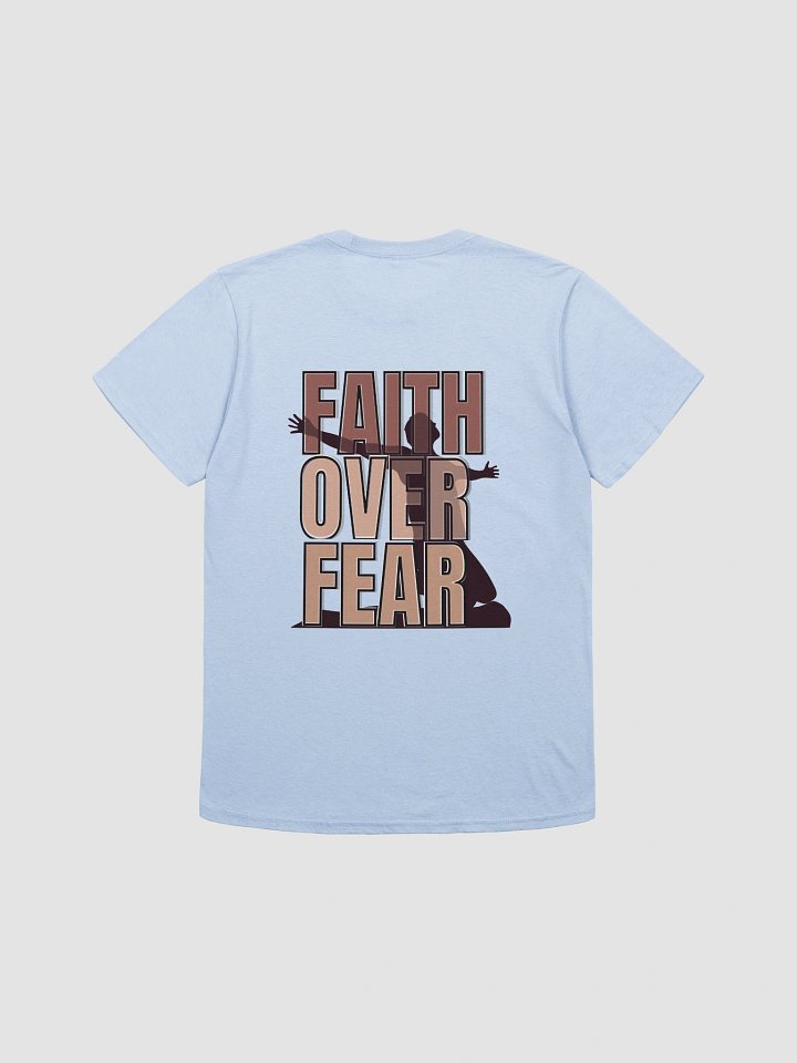 Faith Over Fear T-Shirt – Inspirational Christian Casual Wear | Soft, Lightweight Unisex Tee product image (15)