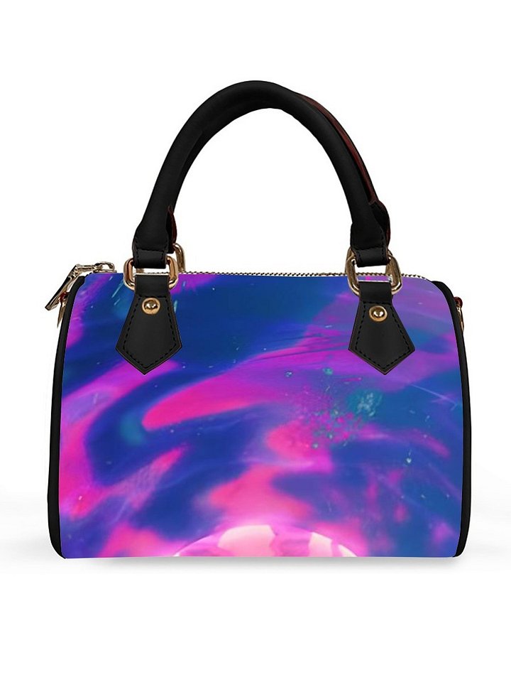 Nebula Dream Leather Barrel Bag product image (2)