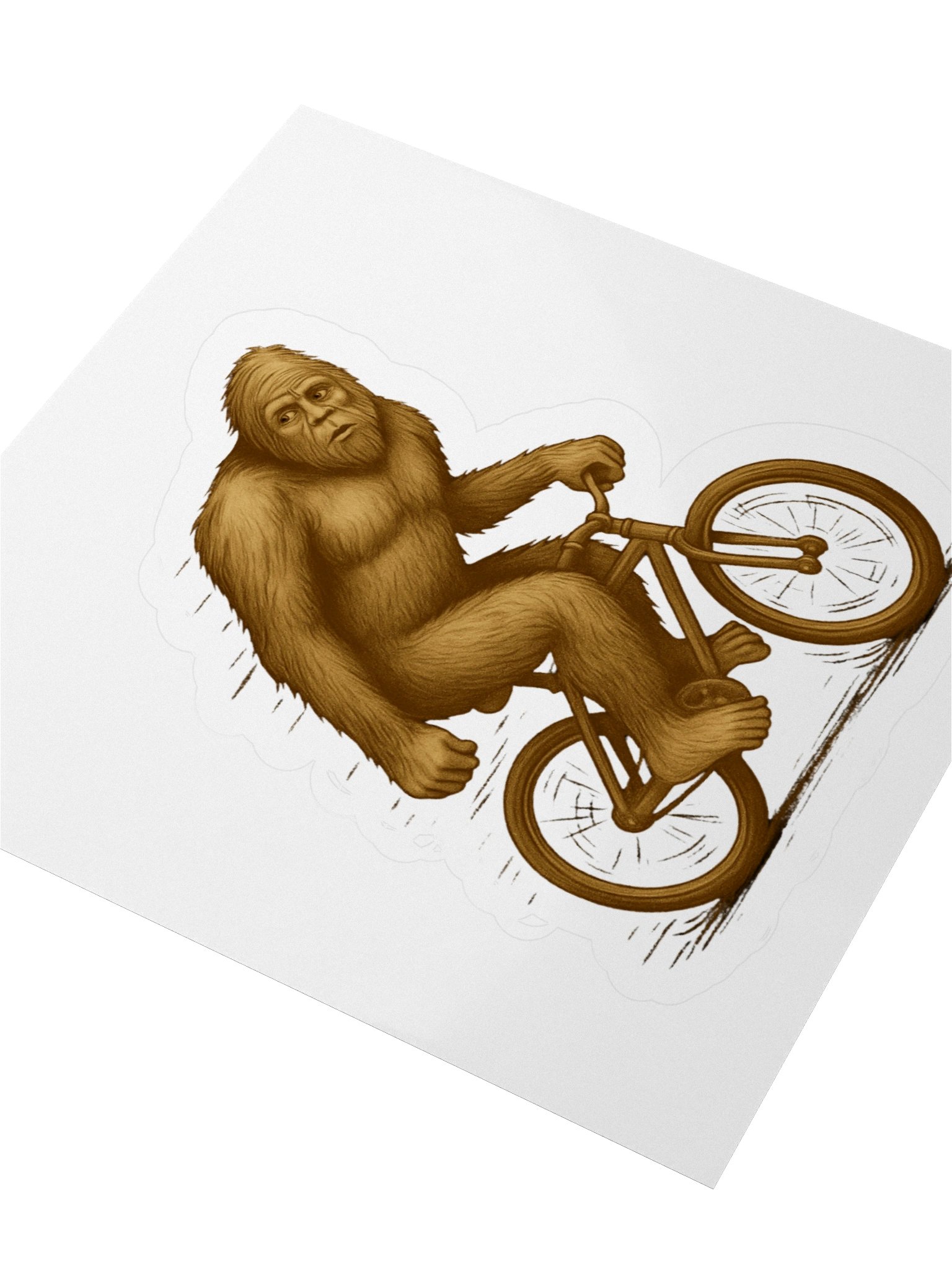 Sasquatch Bicycle Adventure Stickers product image (3)