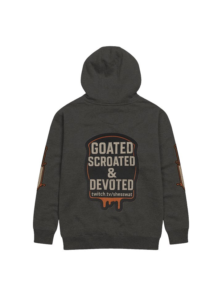 She's SWAT Skull W/ "Goated, Scroated, & Devoted" Hoodie product image (2)