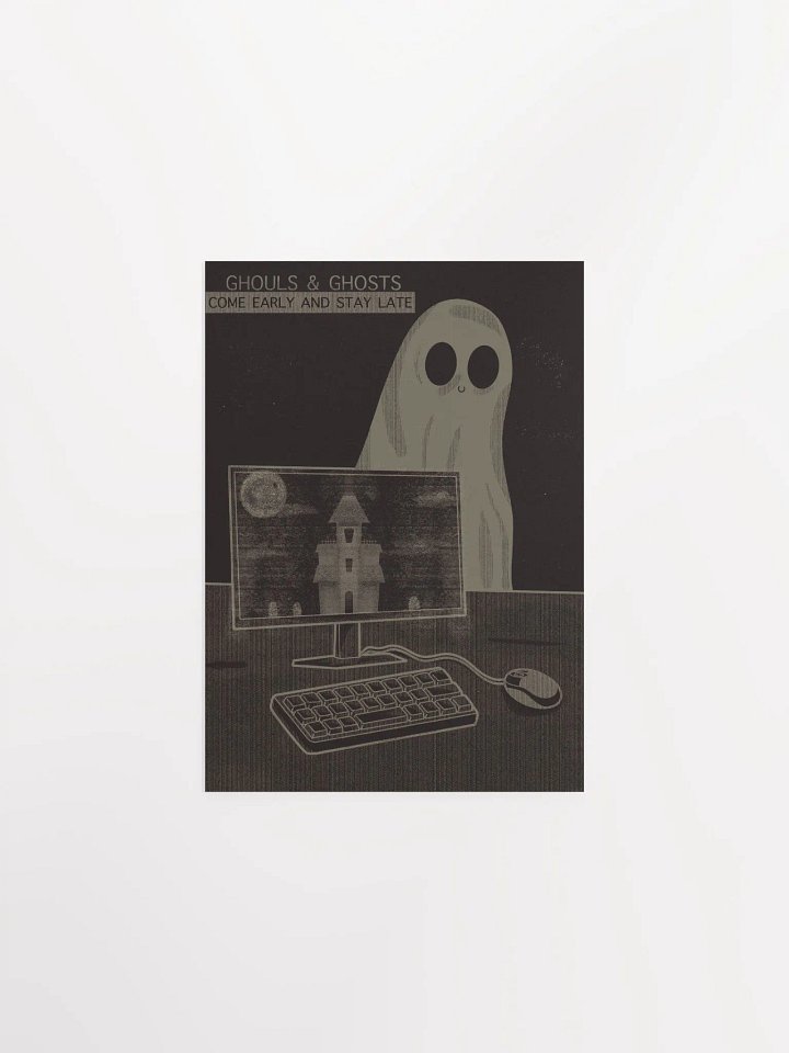 Ghouls & Ghosts Print product image (1)