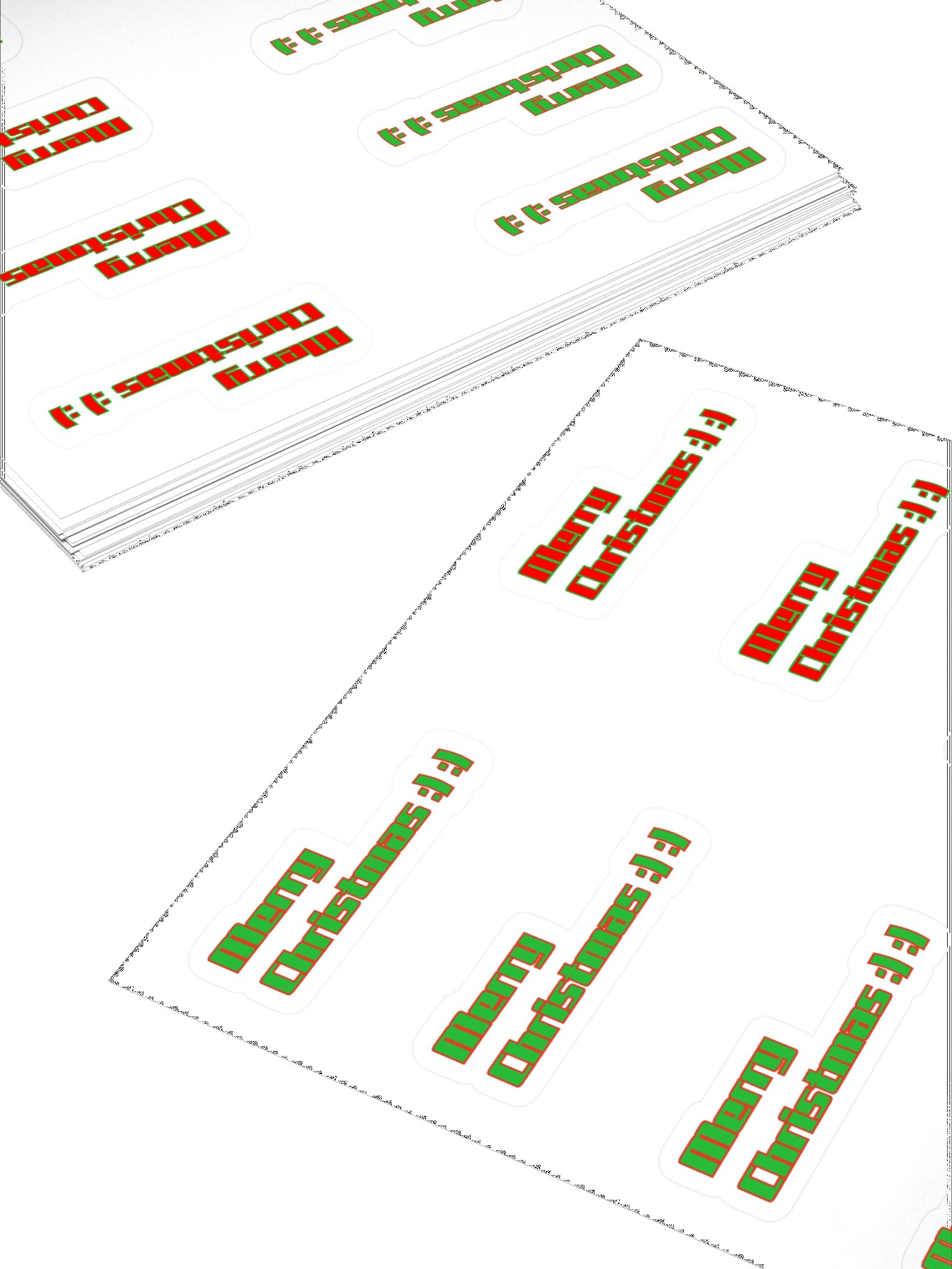 Christmas :) Stickers 9PK product image (4)