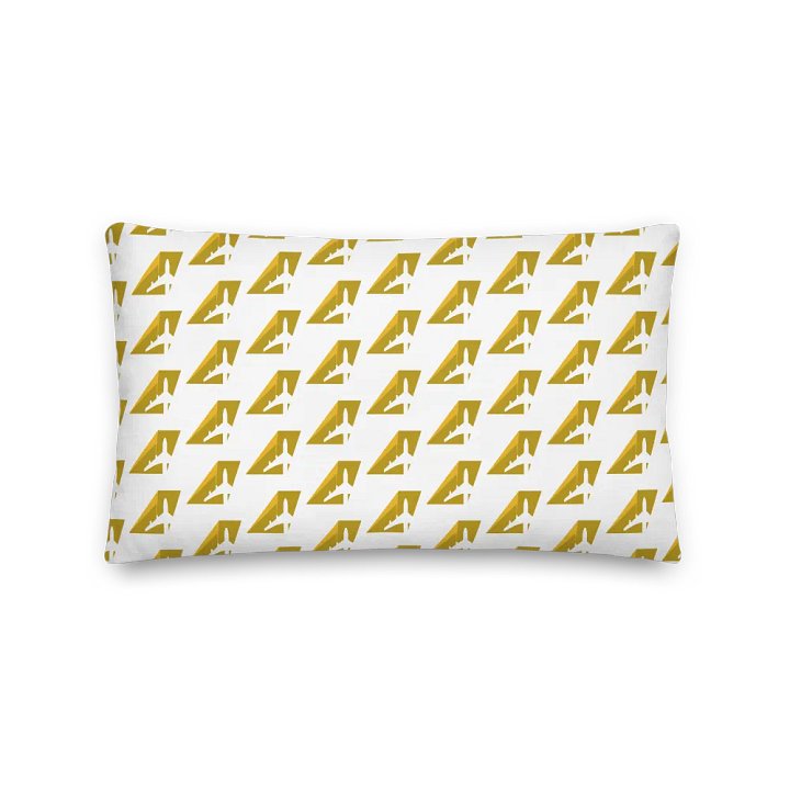 💤 Premium Flight Pillow - Two-Tone Gold Tailfin product image (1)