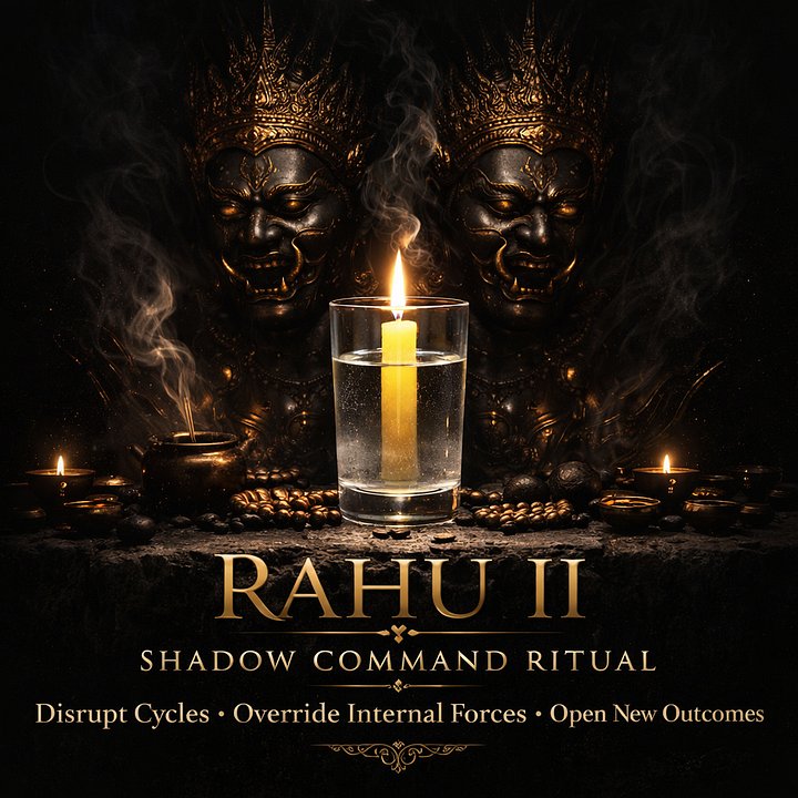 RAHU II — SHADOW COMMAND RITUAL (Break the cycle beneath your awareness.) product image (1)