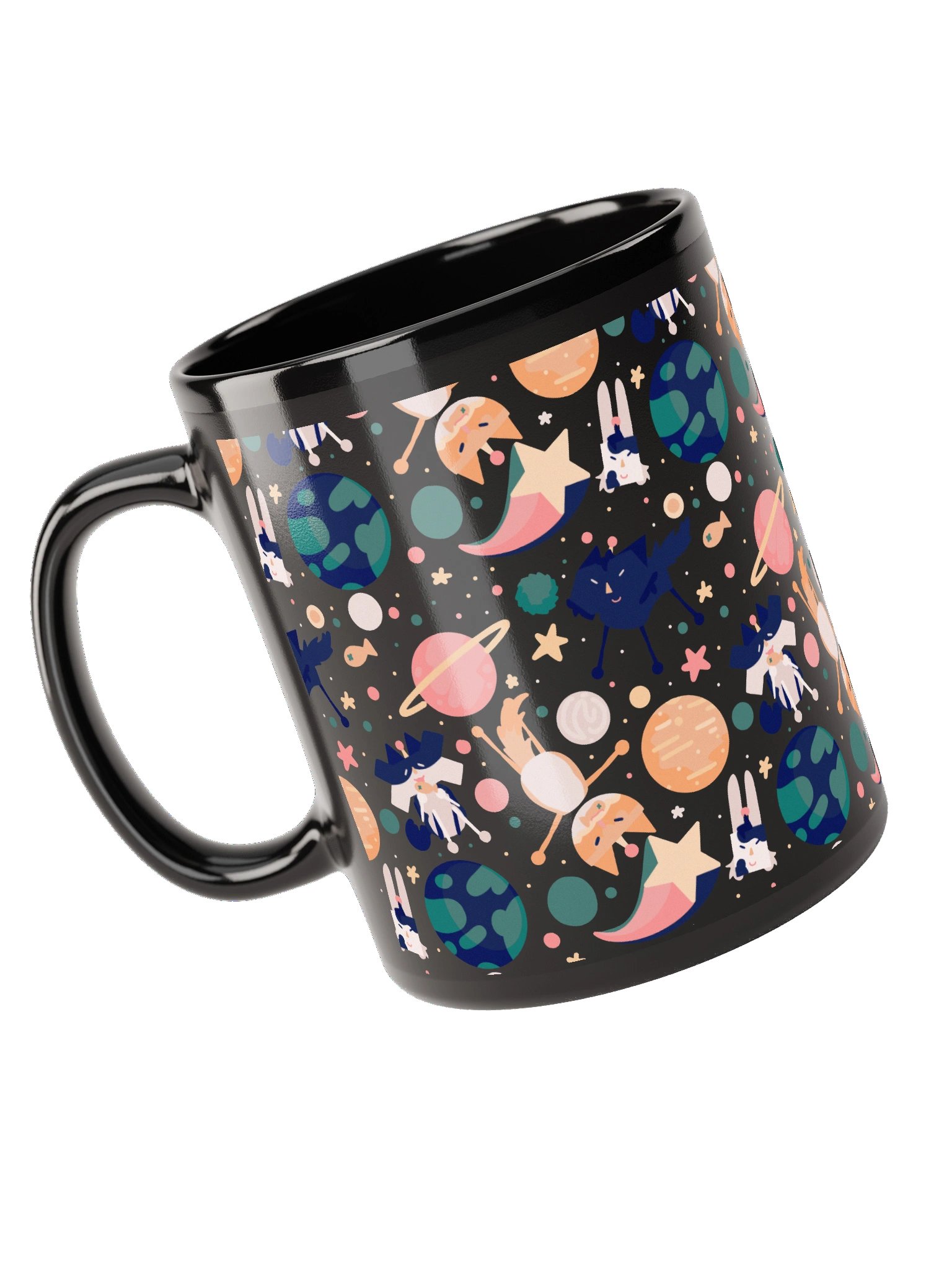 Adrift Black Mug product image (5)