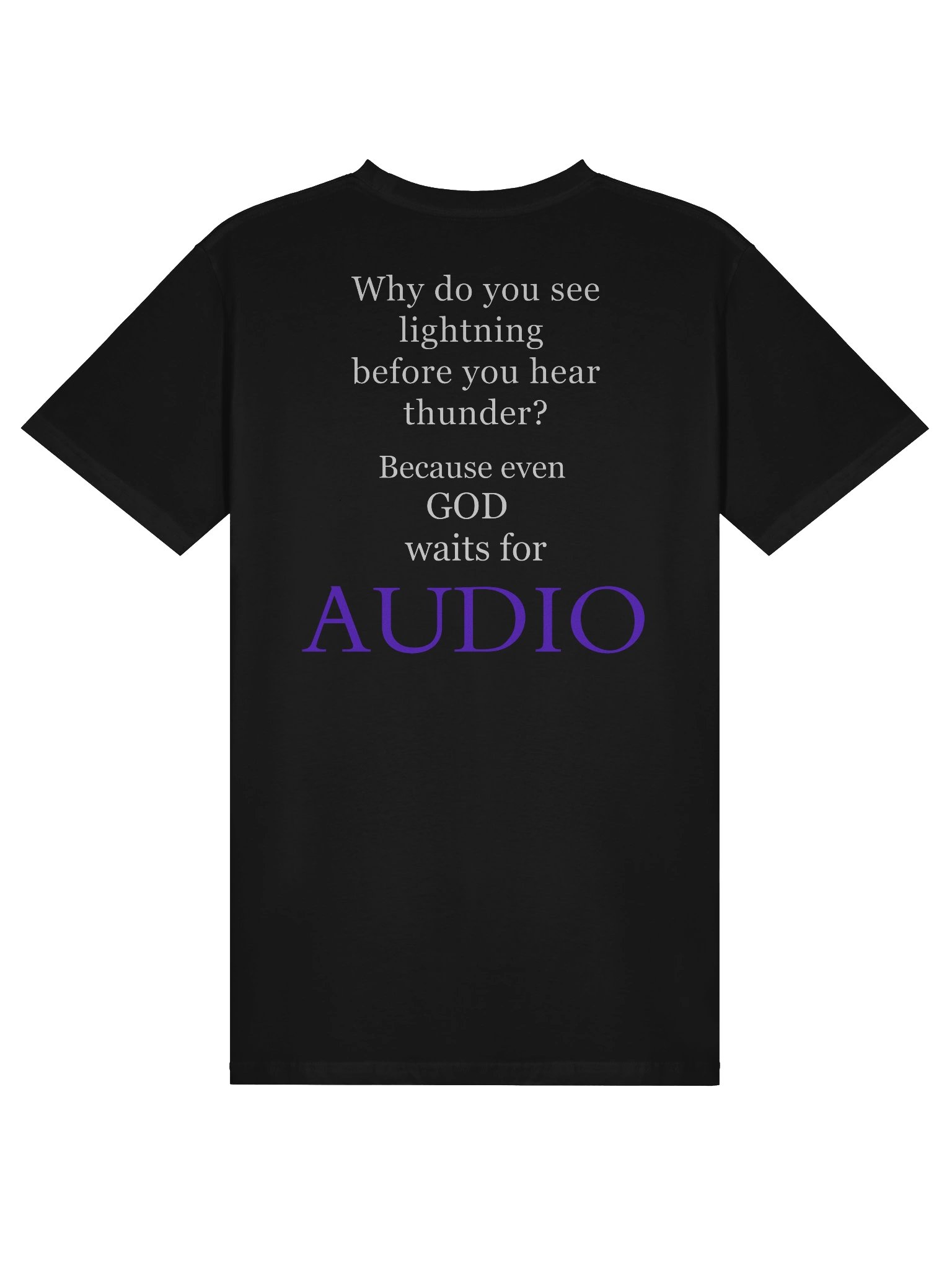 Audio Lab "Wait for Audio" Tee product image (2)