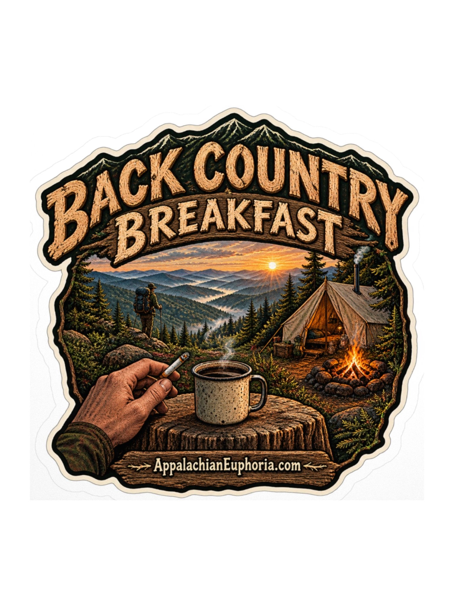 Back Country sticker product image (1)