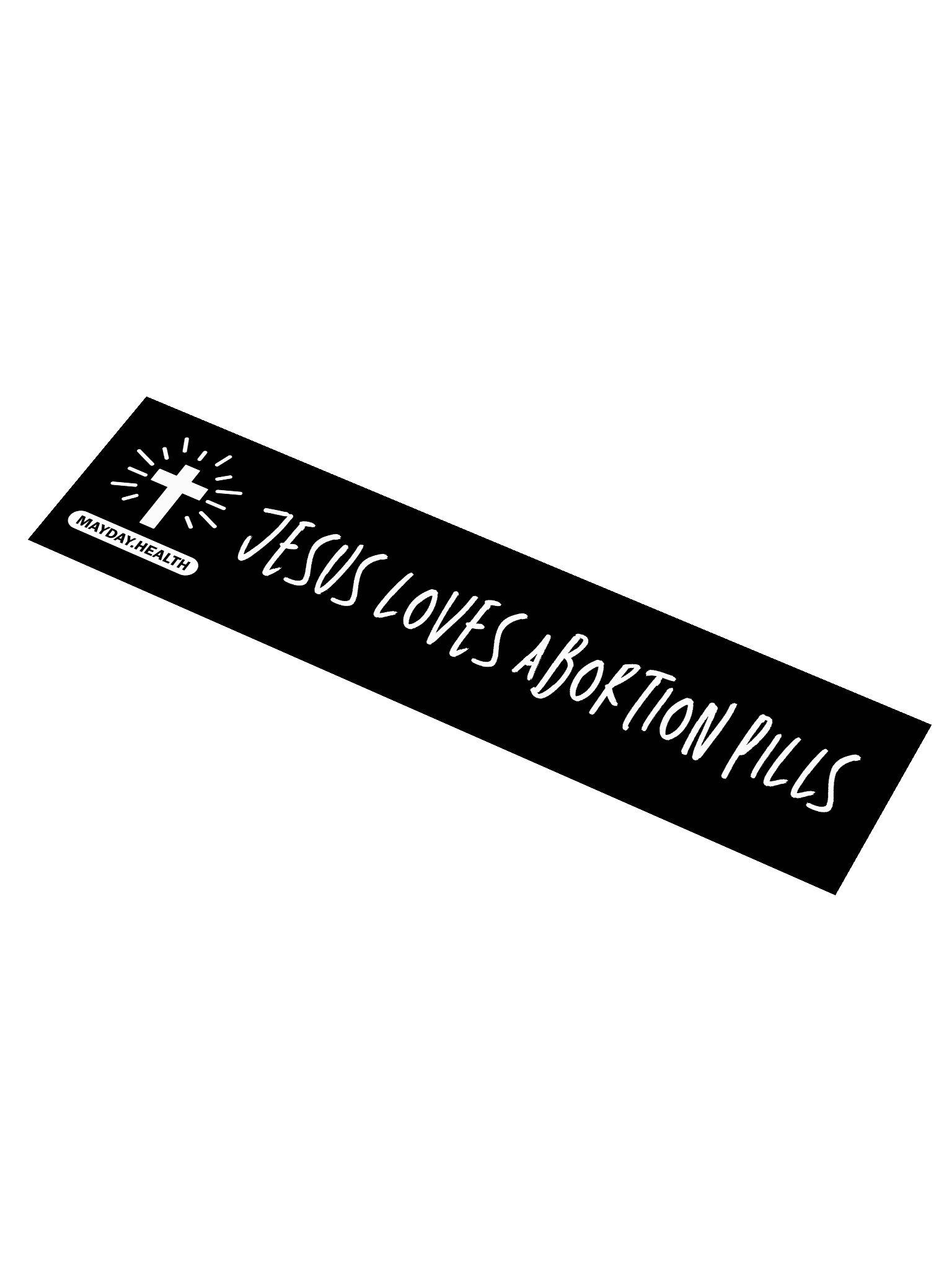 Jesus Loves Bumper Sticker product image (1)