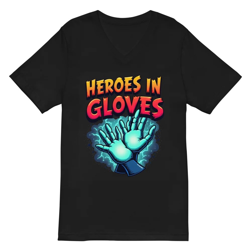 Electric Heroes V-Neck Tee product image (3)