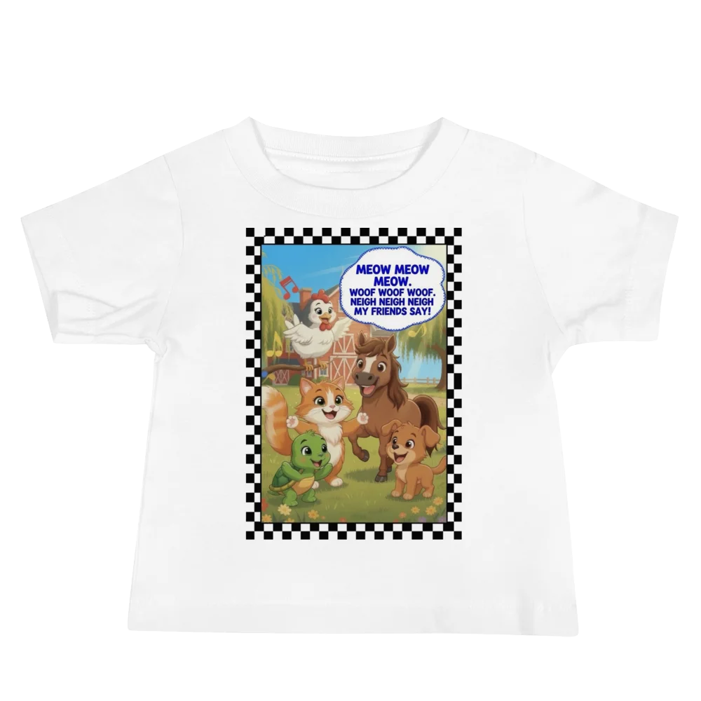 Farm Friends Sing-Along Baby Tee product image (2)