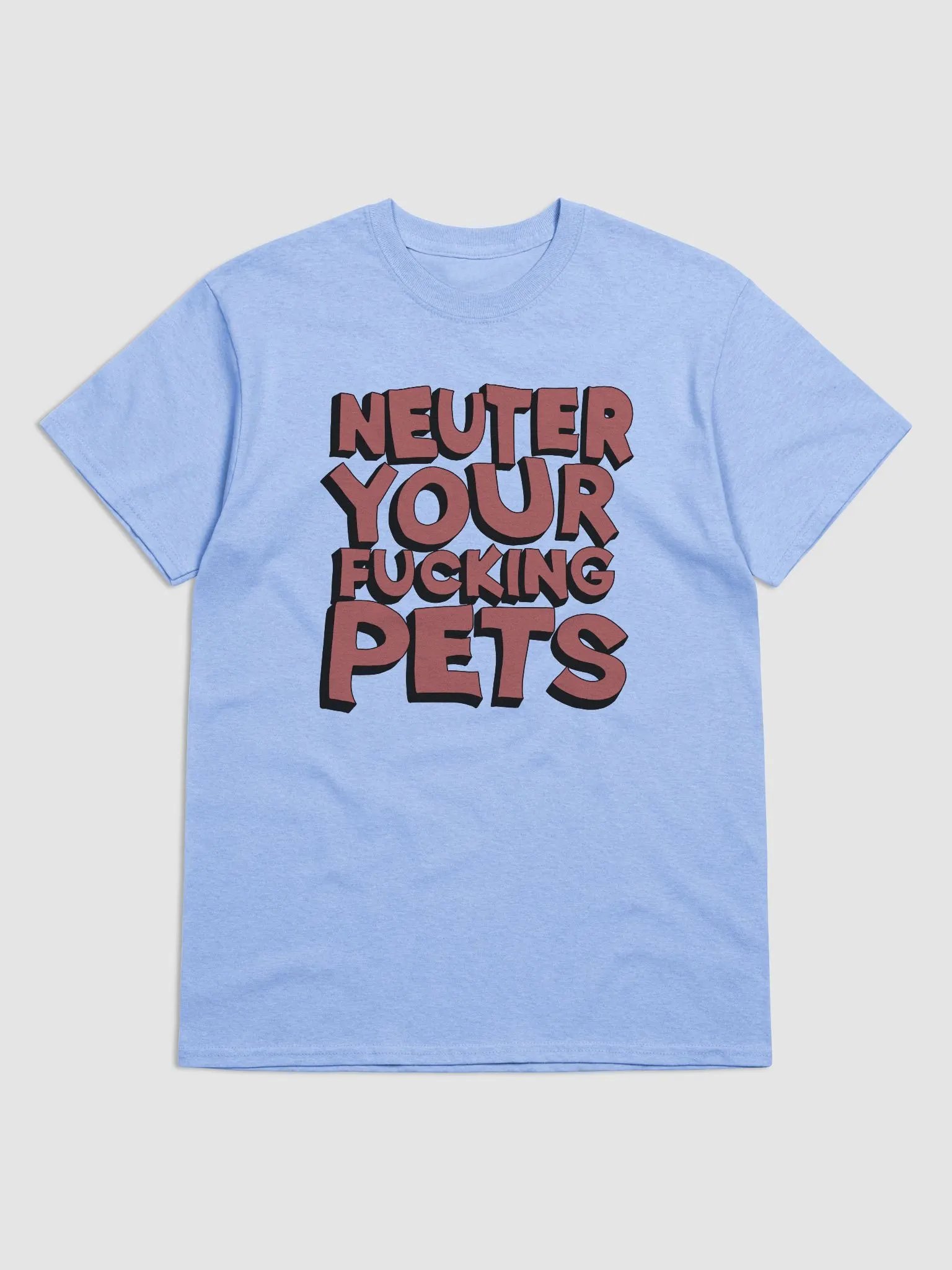 Neuter Your Fucking Pets, Gildan Heavyweight Tee product image (5)
