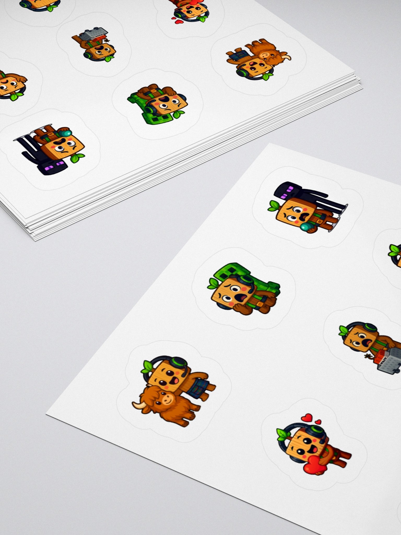 Emote Sticker Sheet product image (4)