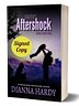 Aftershock (Blood Never Lies, 2) signed paperback