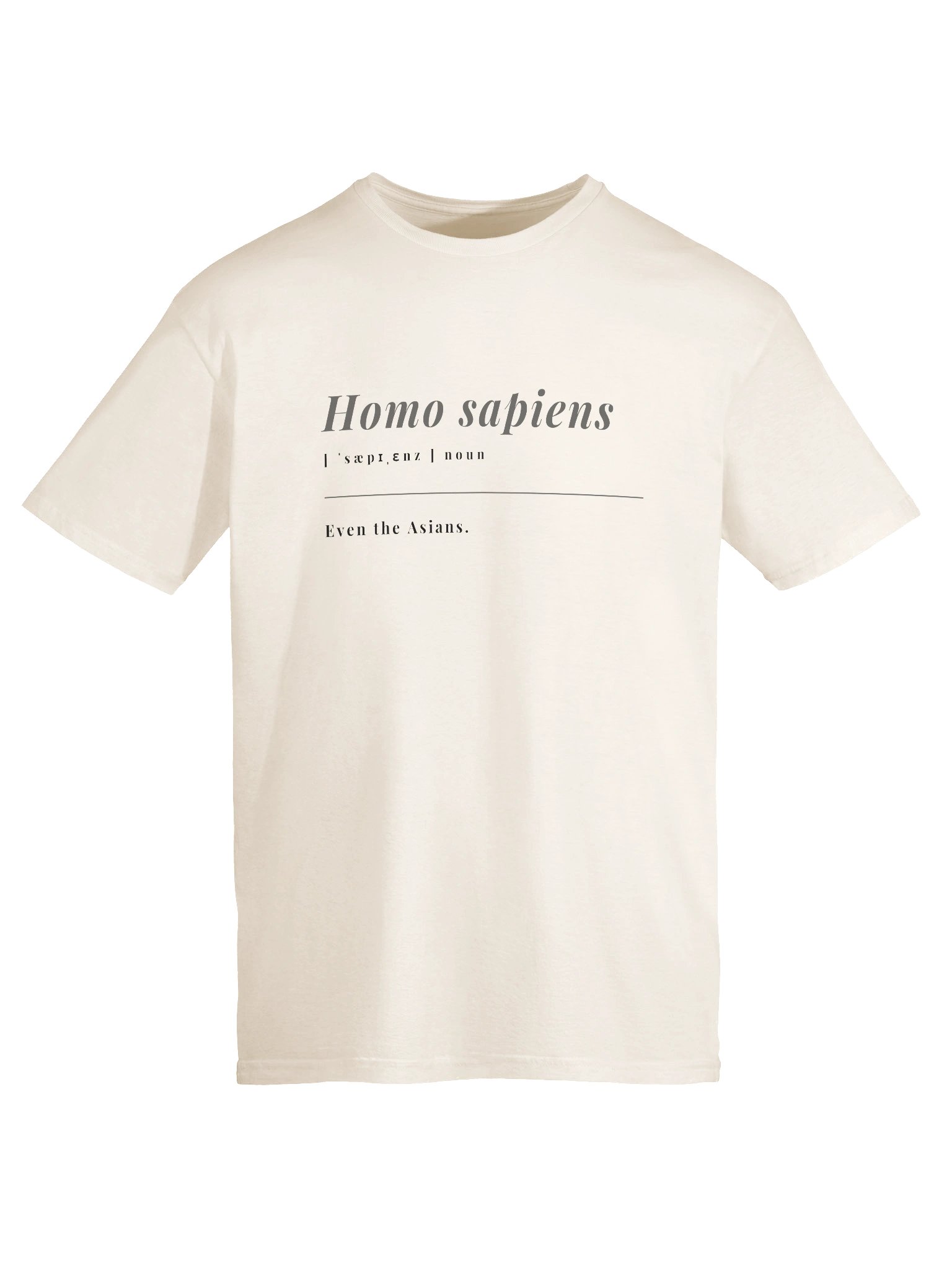 Homo Sapiens t-shirt product image (25)