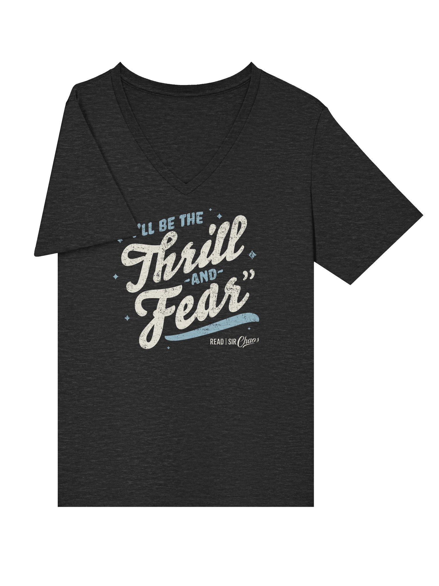 Thrill and Fear VNeck Tshirt product image (3)