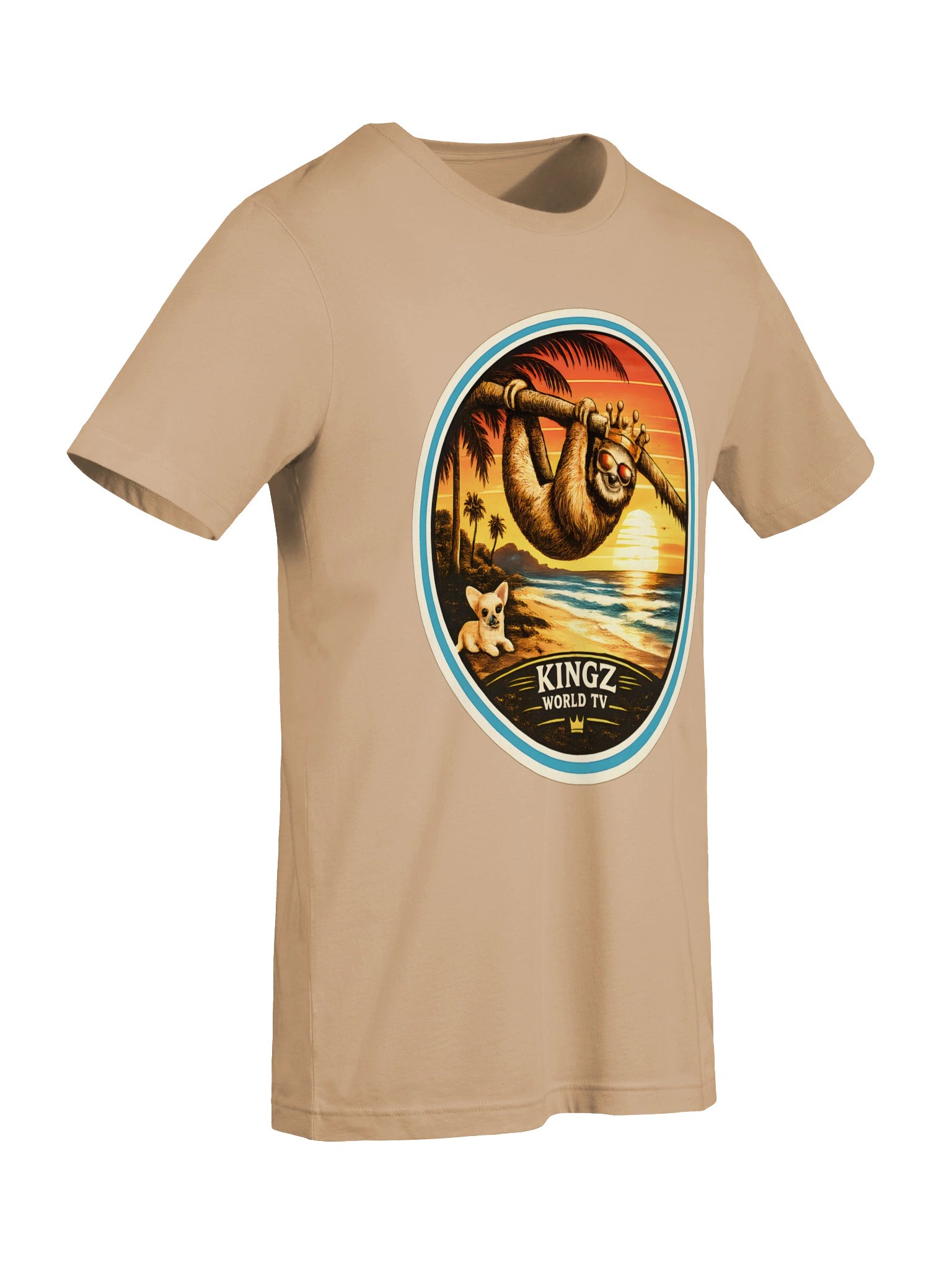 Kingz World Sunset Sloth Tee product image (87)