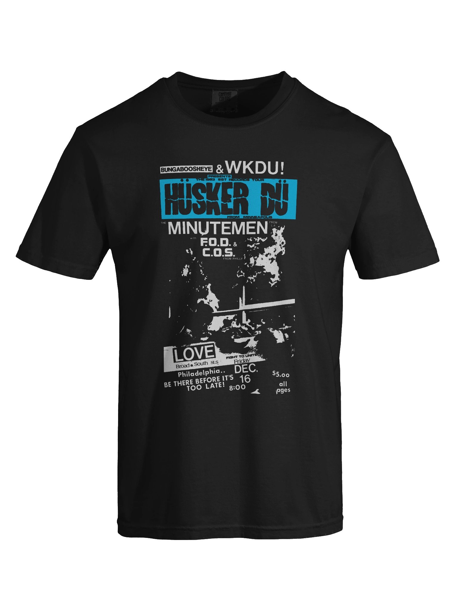 HÜSKER DÜ - SST Records tour, Philadelphia, Dec 16, 1983 product image (3)